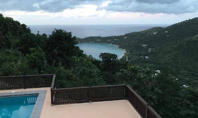 Brewers Bay House | Miracle Pool House overlooking Brewer's bay