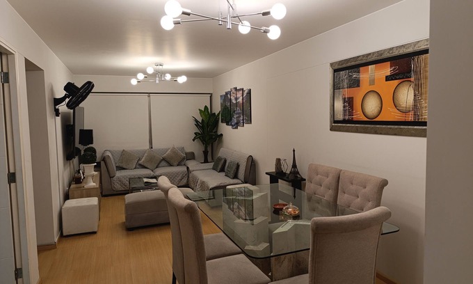 Miraflores Apartment | Miraflores Apart near Kennedy Park + 1 garage (10 beds/11 persons)