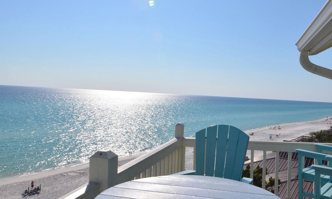 Seacrest Condo | Mistral 24☀- Gulf Front, SPECTACULAR Views! 2 bed + bunks/2 bath, sleeps 8.