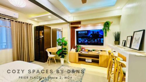 Barangay 76 Hotel | MOA Newly Turn Over 1 bedroom with balcony PRIER Place