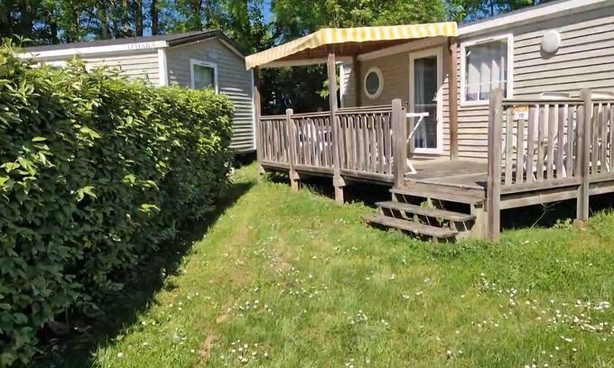 Chateauneuf-de-Galaure House | Mobile home in a 4* campsite Fun water park, slides, play area.