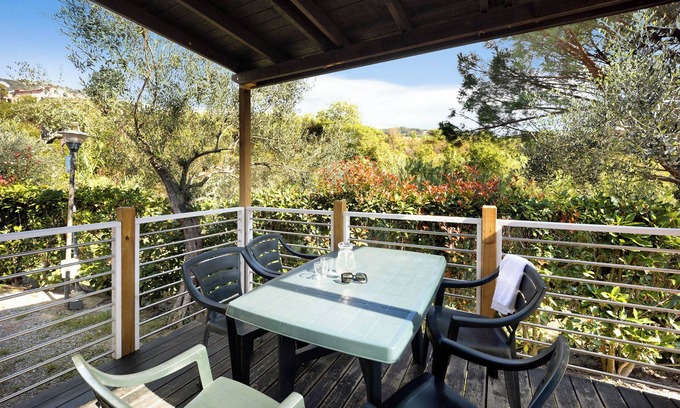 Pietra Ligure House | 'Mobile Home Ulivi 148' with Pool, Private Terrace & Wi-Fi