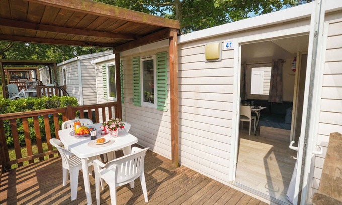 Ca' Savio House | Mobilehome with air conditioning, terrace and pool