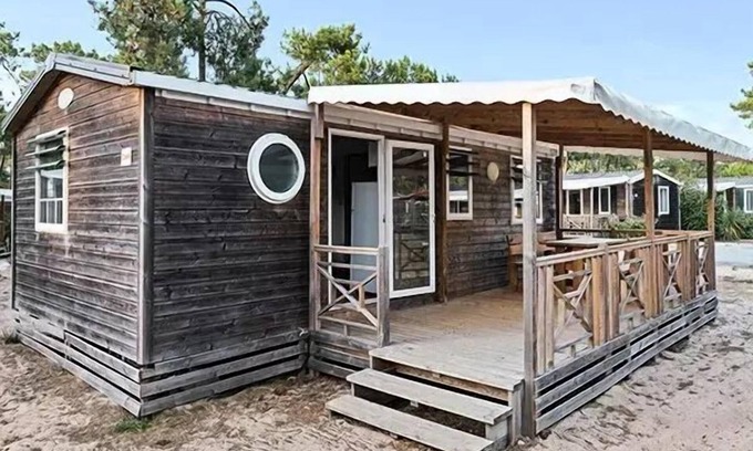 Vogelgrun House | Mobilheim - Raised Terrace