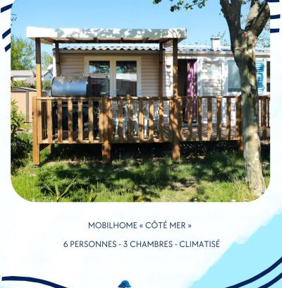 Sigean Other | Mobilhome Côté mer - 3 Chambres - Climatisé - TV
