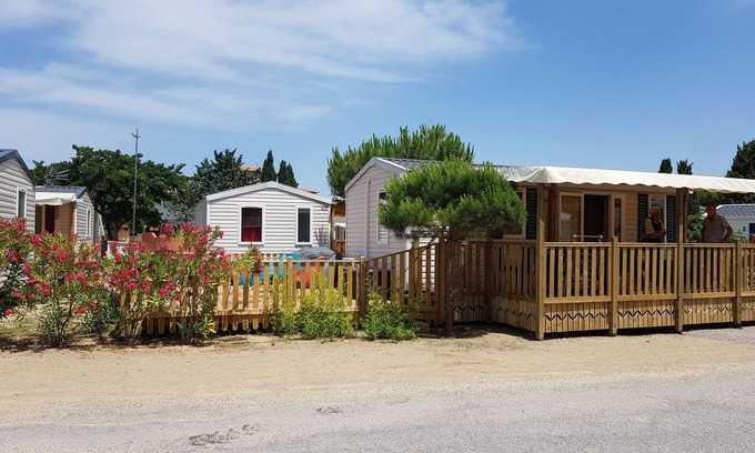 Canet-Plage House | MOBILHOME TTES OPTIONS (4/6PERS) 30m²+40m² Terrace