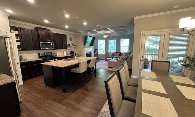 Buford House | Model- Home Modern, Spacious, and Great Location