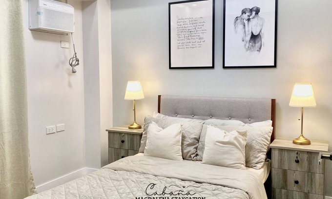 Pasig Condo | Modern 1BR/2BR Condo Staycation w/balcony