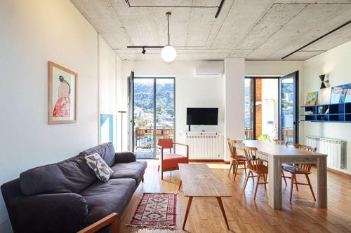 Vake Apartment | Modern 1BR apt w spacious balcony & a bathtub