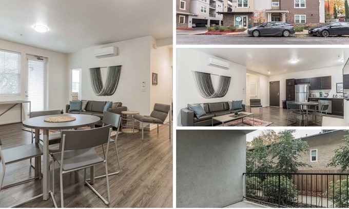 Chico Apartment | Modern 2 BR Upgraded Amenities Near CSU+ Pool