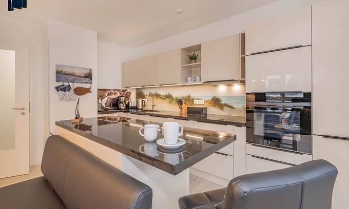Koelpinsee Apartment | Modern beach apartment with balcony & 2 bathrooms on Usedom
