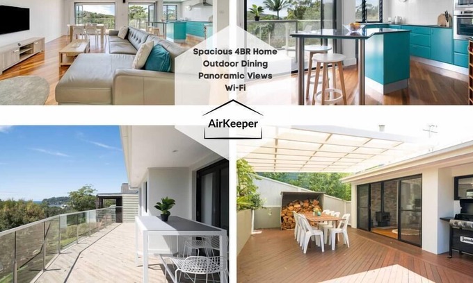 North Avoca House | Modern Beach Home / Stunning View / Great Garden