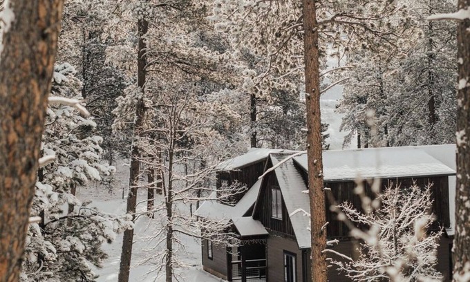 Deadwood House | Modern Cabin in the forest with Hot tub