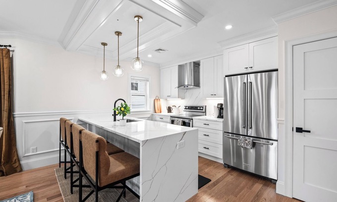 Forest Hills - Woodbourne House | Modern Condo Walk-Out Basement Near Train
