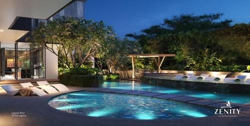 District 1 Apartment | Modern District 1 2BR&3BR D1&Zenity apartment OUTDOOR Jacuzzi Pool