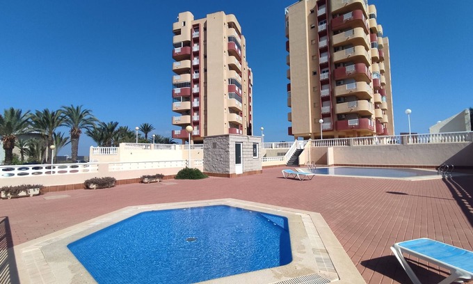 San Javier Apartment | Modern one bedroom only 50m from the beach