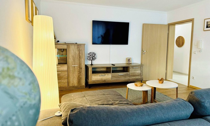Fachbach Apartment | Modern & flooded with light - vacation apartment with terrace