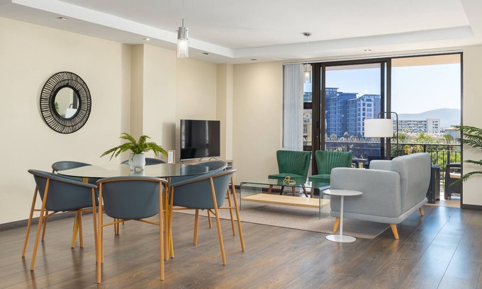 Century City Apartment | Modern Gem with Pool and Balcony