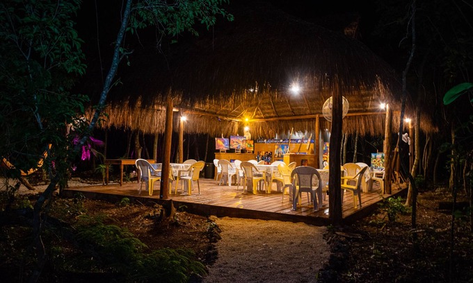 Akumal Cabin | Modern house in a jungle with private outside jacuzzi
