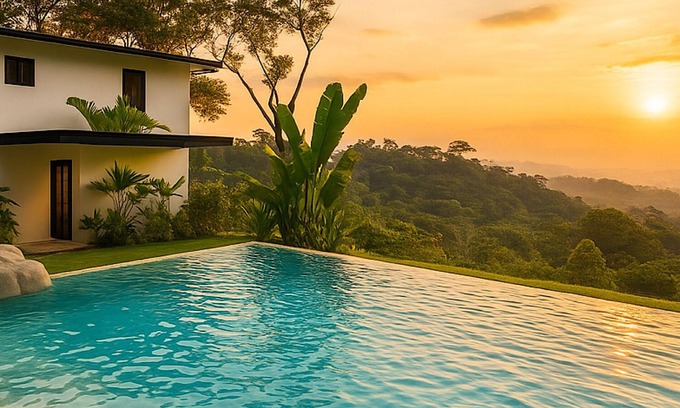 Ballena House | Modern Jungle Estate with Incredible Ocean View