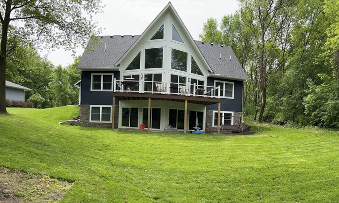 Faribault Cabin | Modern Lakeside Home built in 2021 only 45 min south of Twin Cities