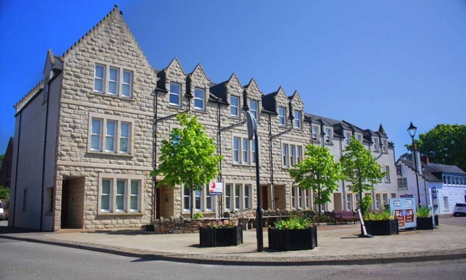 Dornoch Apartment | Modern luxury apartment overlooking the main square in Dornoch.