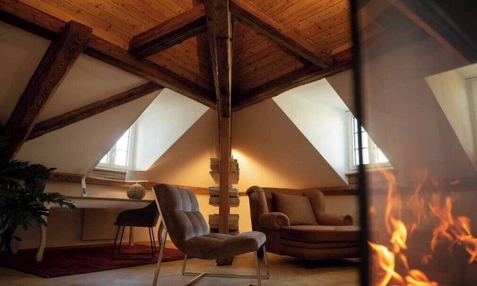 Old City of Bern Apartment | Modern old building apartment with pool and sauna
