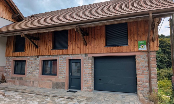 Vienville Cottage | Modern renovated cottage with carport and ski storage in peaceful setting near the Vosges