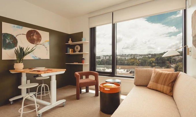 Old Fourth Ward Hotel | Modern Studio Steps from Ponce City Market | Atlanta BeltLine Adventures