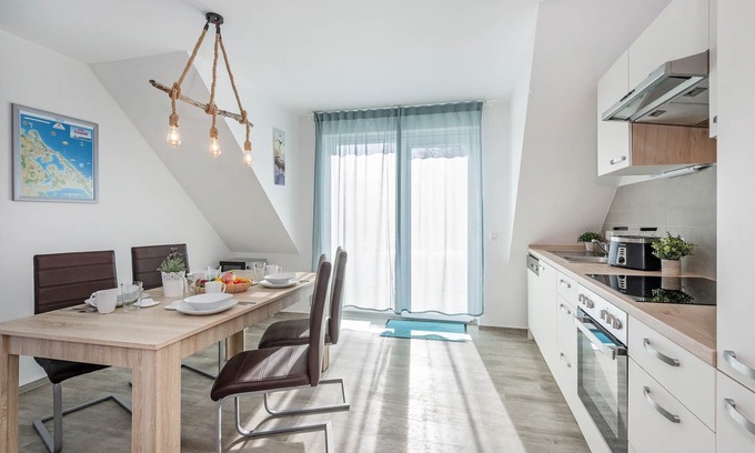 Loddin Apartment | Modern vacation apartment in Loddin with garden, WLAN & barbecue - quiet, close to the beach, mod