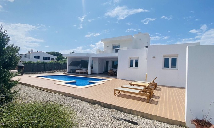 Binibequer Vell Villa | Modern Villa 6 pax, private pool, countryside views, free wifi
