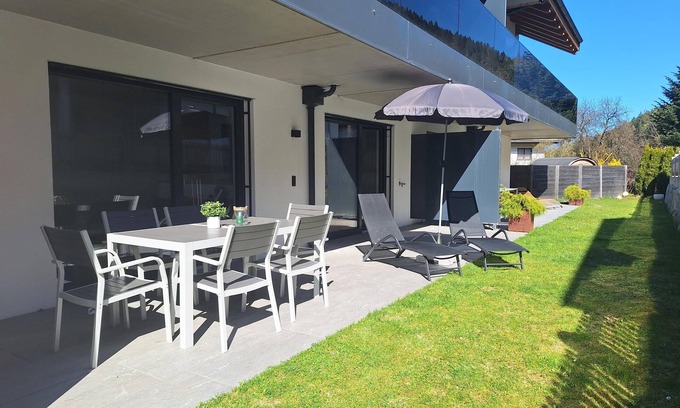 Hollersbach im Pinzgau Apartment | Modern wellness oasis with its own sauna