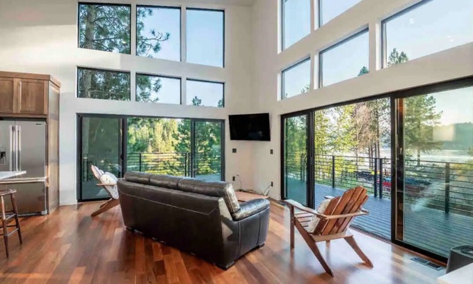 Hayden House | Modern Waterfront Home w/Huge Decks and Amazing Views! Two Full Kitchens!