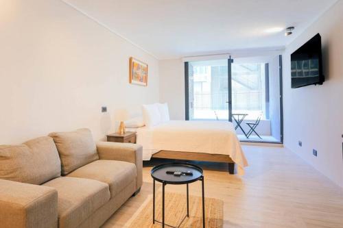 Las Condes Apartment | Moderno Studio, cercano a centros de ski, clínicas y universidades