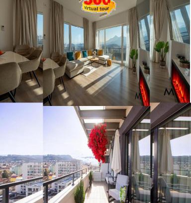 Brasov Apartment | MoHost Penthouse-Top Floor Luxury Mountains View-AC-