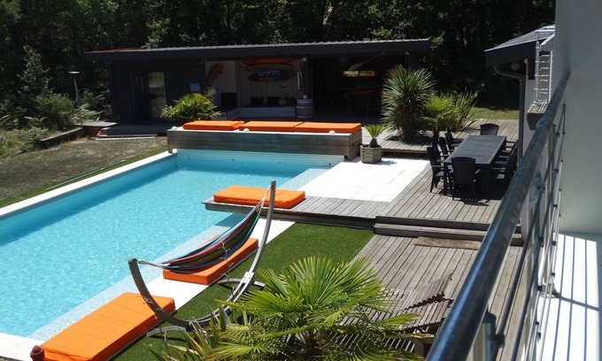 Moliets-et-Maa Villa | Moliets, 6 bedroom villa with heated pool, pool house, near ocean