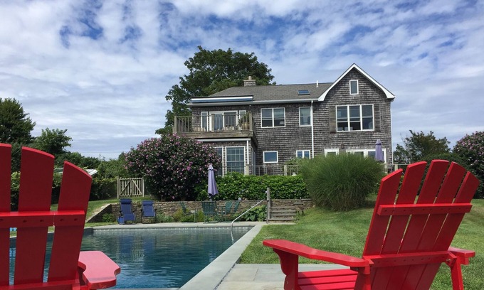 Montauk House | Montauk House with Sunset Views and Glorious Pool