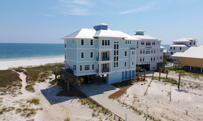 Gulf Shores House | Morning Breeze by GSVR | Fabulous Beachfront Home w/Pool & Elevator + FREE Activities/Golf