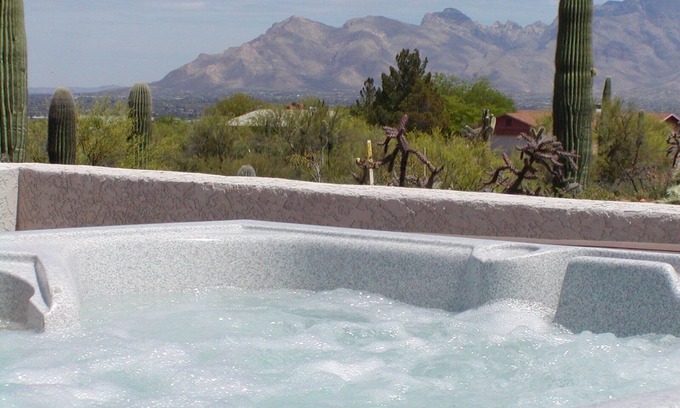Tucson House | Mtn/City Views, Quiet Privacy on 1 Acre of Giant Saguaros! Wheelchair friendly.