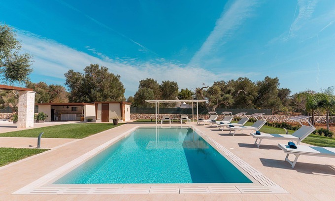 San Michele Salentino Villa | My Rental Homes - Villa il Gelsomino with private pool, wifi and air conditioning