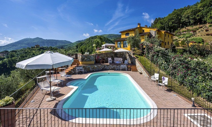 Casalguidi Villa | My Rental Homes - Villa delle Rose with private pool for up to 14 guests