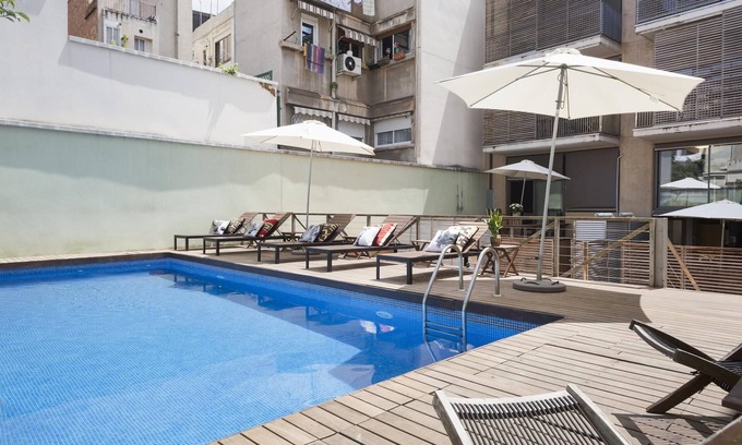 la Vila de Gracia Apartment | My Space Barcelona 6 Apart. in Gràcia has 40 people with pool and terrace