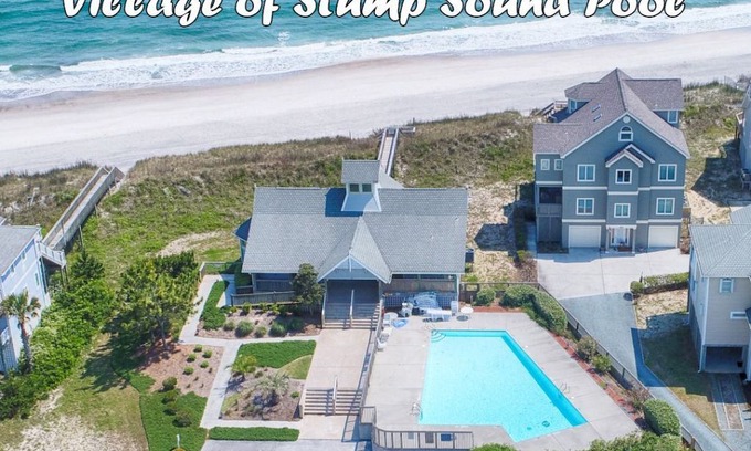 Village of Stump Sound House | N. Permuda Wynd 132 / Community Pool, Elevator, Game Room, Wifi!!