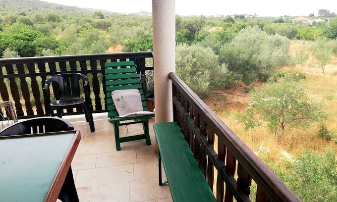 Mrljane Apartment | Nar Apartment A10 - with sea view terrace