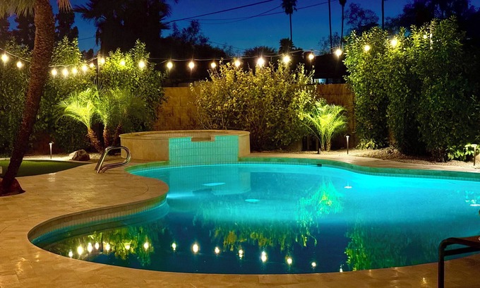 Evergreen House | Near ASU Heated Pool, Hibiscus Spa Firepit BBQ Spring Training