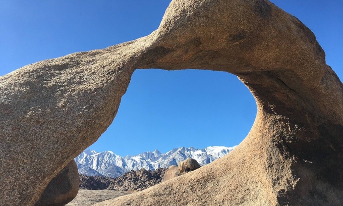 Olancha RV Rental | Near Eastern Sierras RV Campsite #13 at Lake Olancha