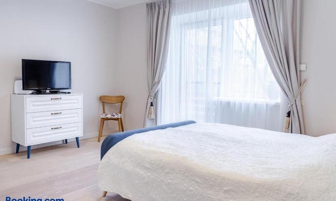 Birstonas Apartment | Near park apartment with balcony