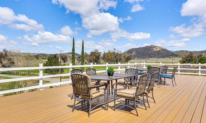 Ramona House | Near Ramona Wineries Mtn-View Haven with Large Yard