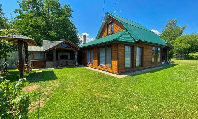 Dubyna House | near waterfall