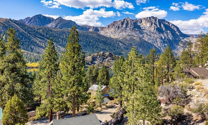 June Lake Cabin | Nestled above the village of June Lake, spacious home with amazing views and